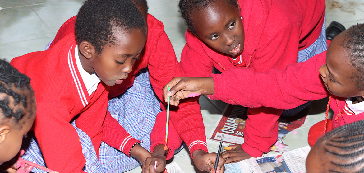A class session in progress at Jalyn Kasarani Campus